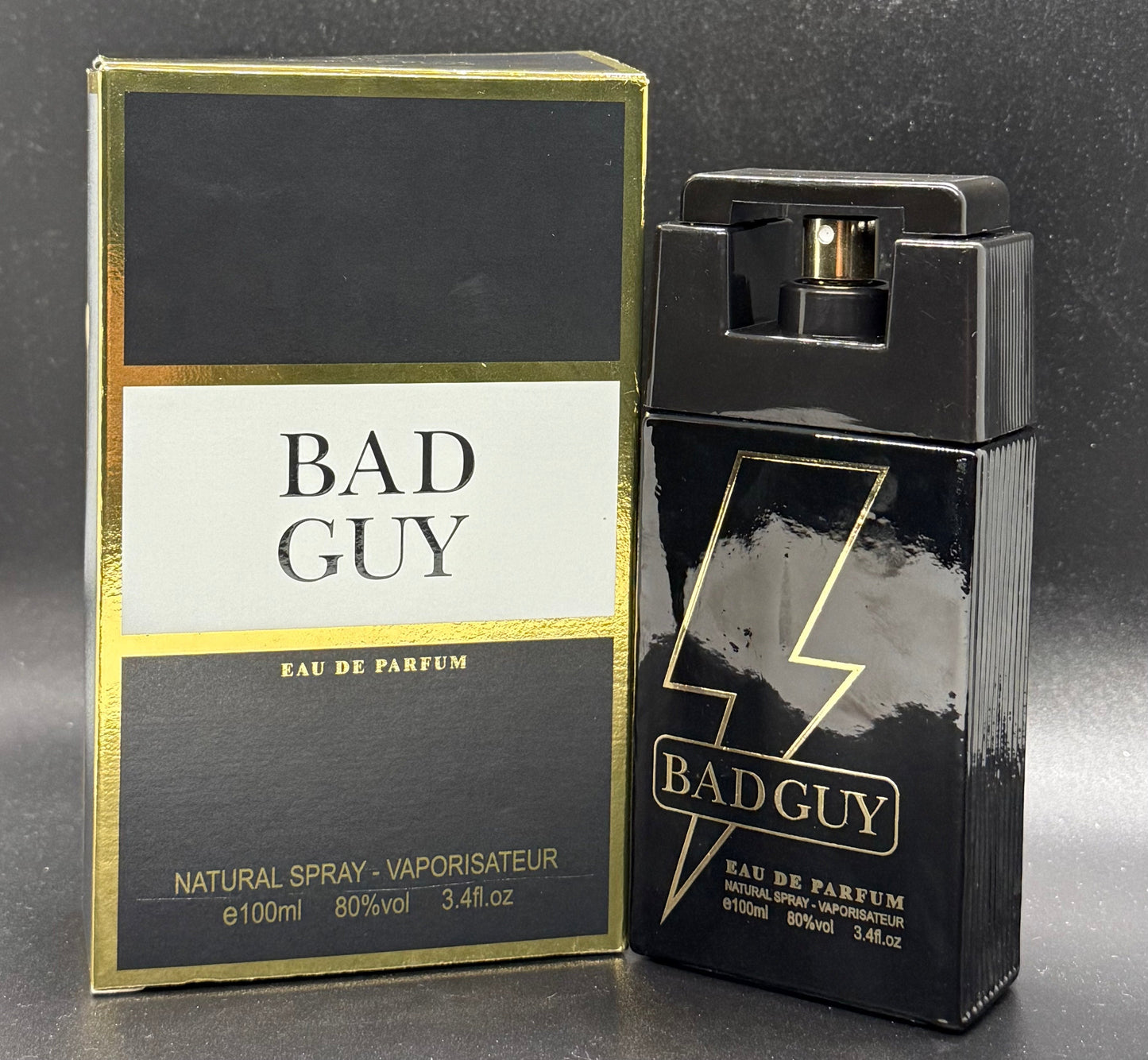 Bad Guy Eau de Parfum – 100ml Men’s Fragrance | Bold, Masculine Scent with French Essential Oils