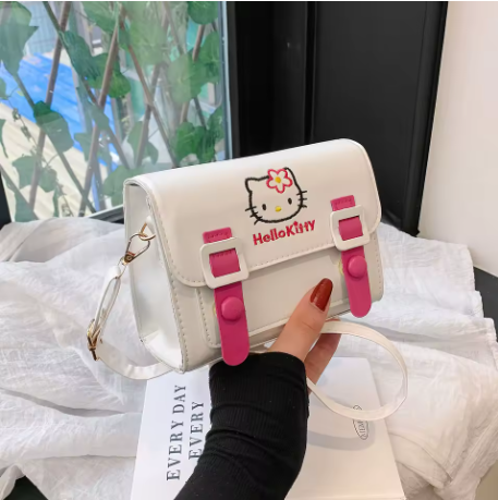 Anime Sanrio Crossbody Bags – Hello Kitty, My Melody, Kuromi & Cinnamoroll Designer Shoulder Bags for Women & Girls