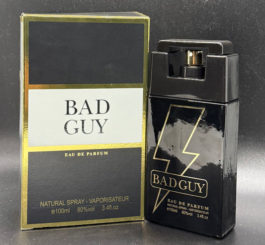 Bad Guy Eau de Parfum – 100ml Men’s Fragrance | Bold, Masculine Scent with French Essential Oils