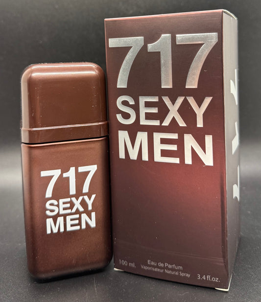 717 Sexy Men Eau de Parfum – 100ml | Bold Masculine Fragrance with French Essential Oils